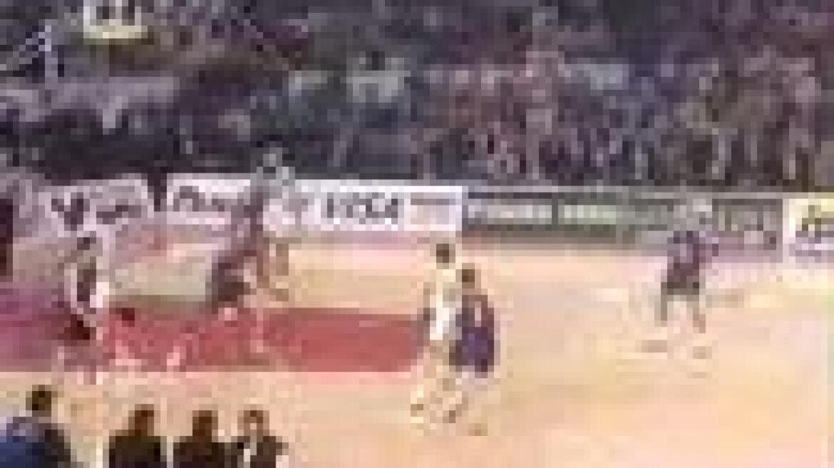 olympiakos vs barcelona 73-58 1997 euroleague final