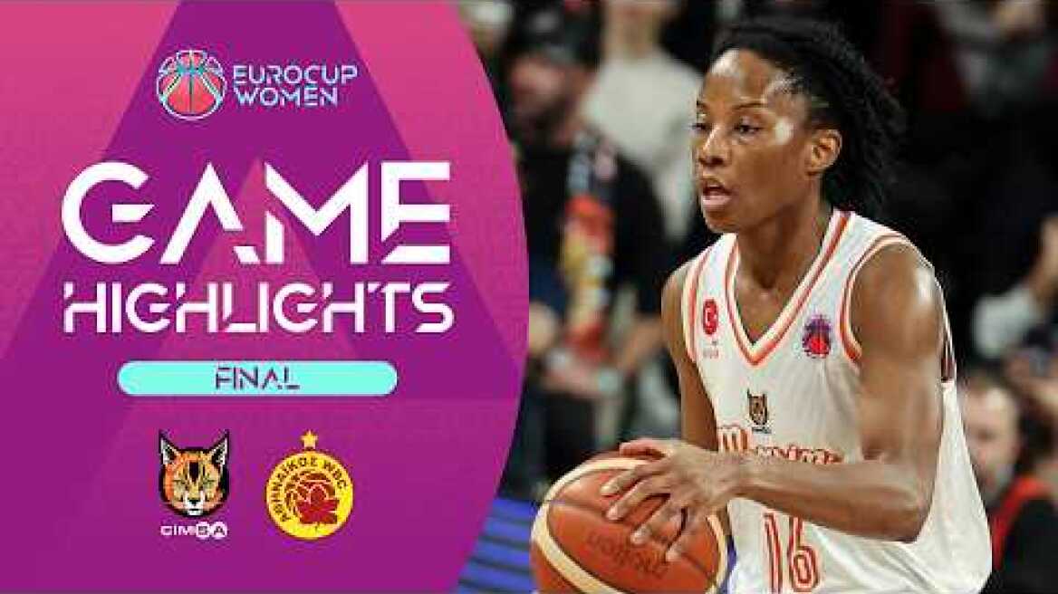 CIMSA CBK Mersin v Athinaikos Qualco | Final 2nd Leg | Highlights | EuroCup Women 2025-26