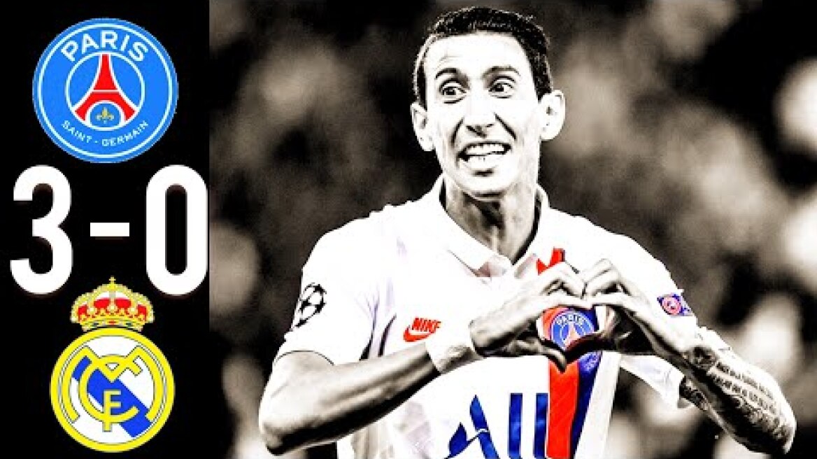 🔥PSG - Real Madrid 3-0 All Goals & Highlights🔥
