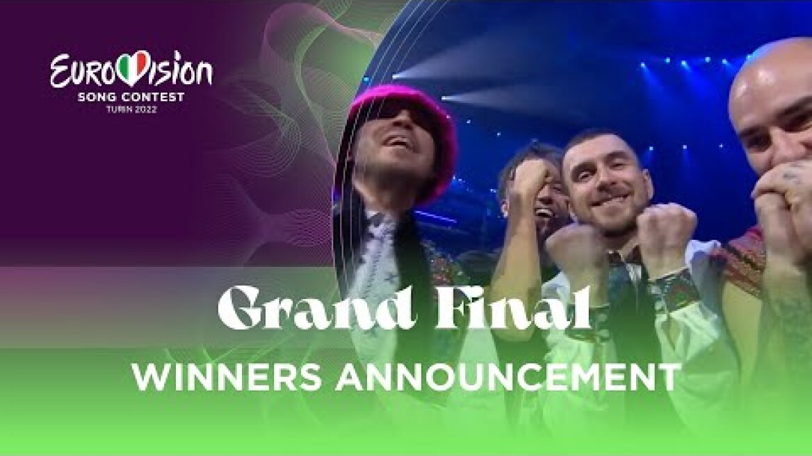Kalush Orchestra from Ukraine wins the Eurovision Song Contest 2022
