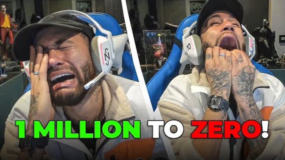 NEYMAR LOST $1 MILLION! 😱😂 - Best Moments of the Live