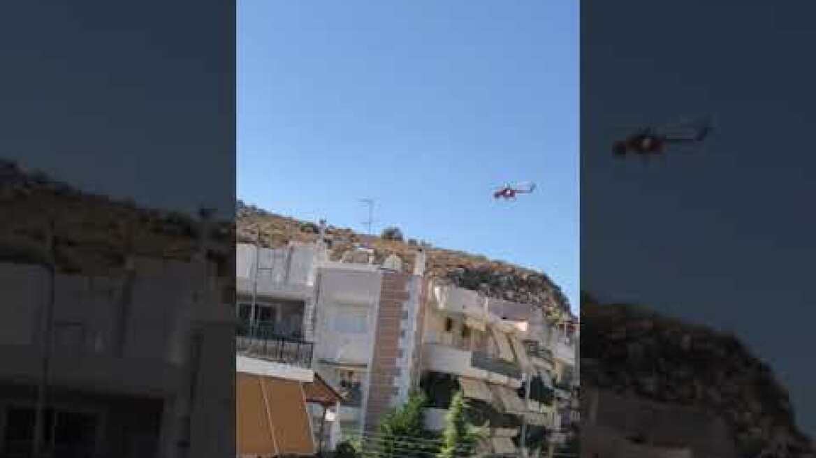 Φωτιά στον Υμηττό