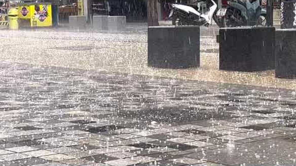 Thestival.gr Χαλαζόπτωση στη Θεσσαλονίκη