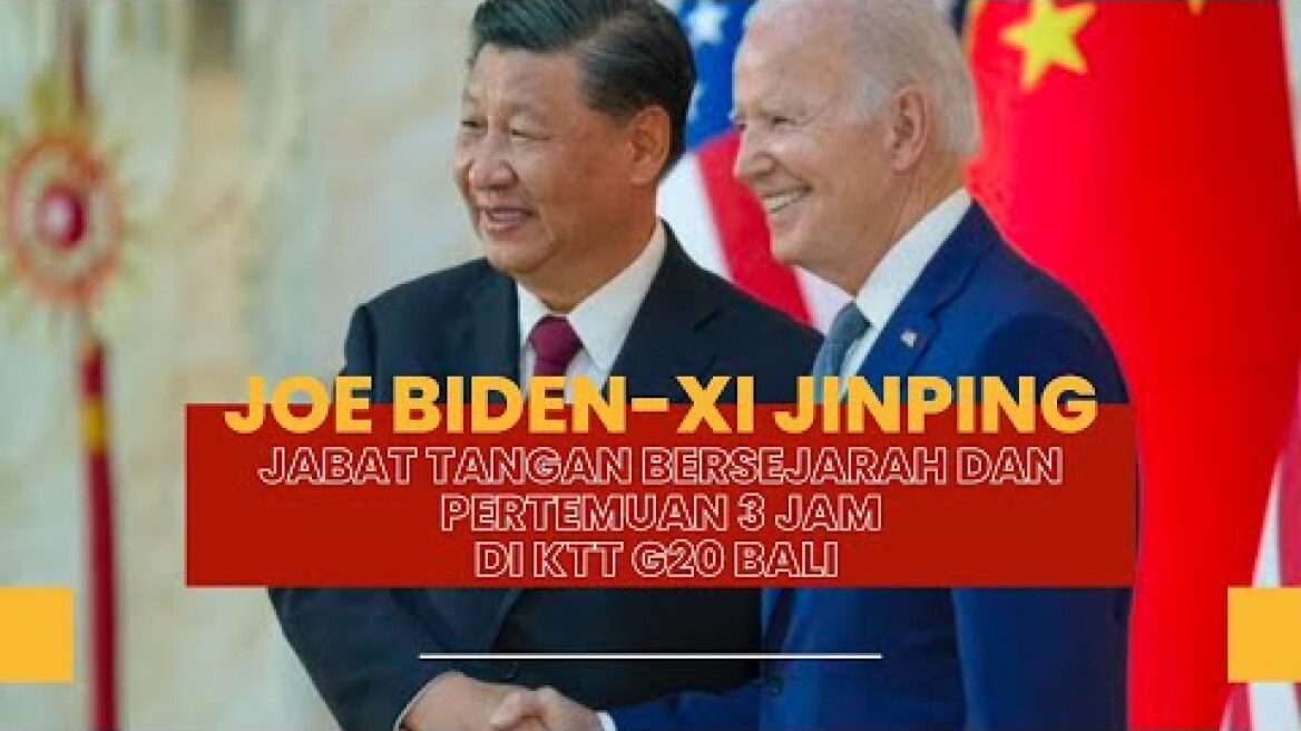 Joe Biden-Xi Jinping, Pertemuan Dua Negara Adidaya di Nusa Dua Bali