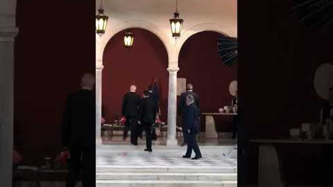 Πολιτικοί αρχηγοί στο Προεδρικό Μέγαρο (2)
