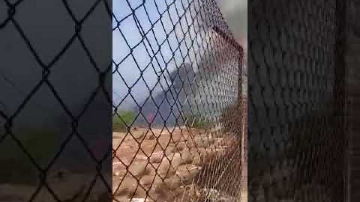 Φωτιά Λαύριο