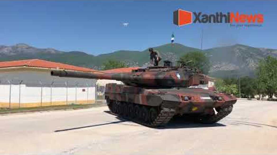 Με leopard κέρασαν κρασί στον στρατηγό του ΔΣΣ