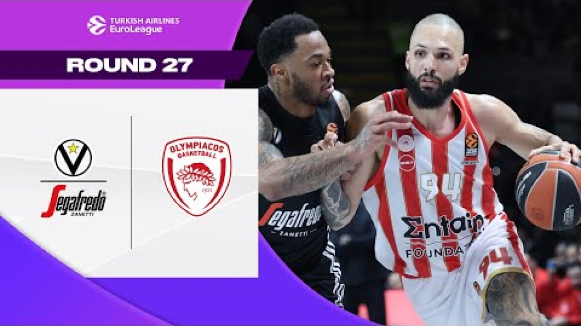 A Strong Start Leads to a Convincing Victory | Virtus - Olympiacos | BASKETBALL HIGHLIGHTS R27