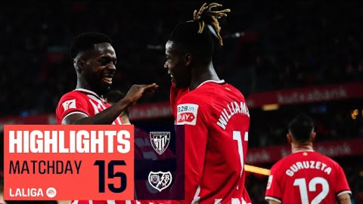 ATHLETIC CLUB - RAYO VALLECANO 4-0 | RESUMEN