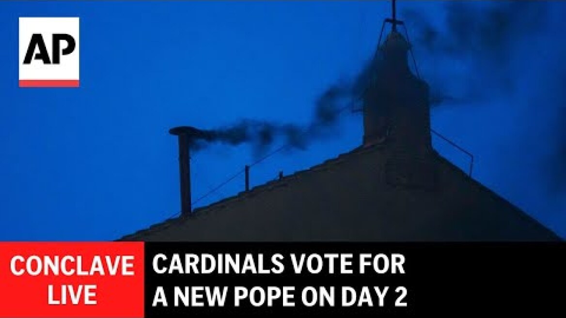 Conclave 2025 LIVE: Cardinals to vote for a new pope on Day 2