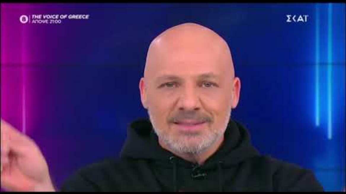 Ο Νίκος Μουτσινάς ευχήθηκε στον αέρα "Και στα δικά μας"