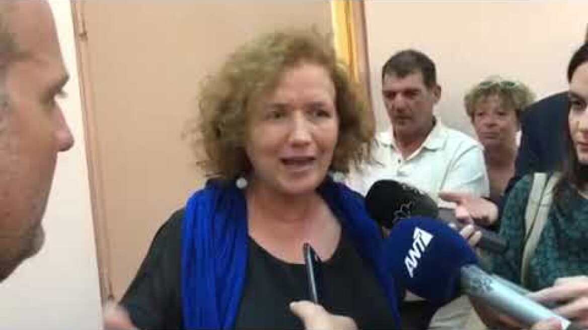 Δήλωση της Προέδρου για το Θεραπευτήριο Χρονίων Παθήσεων