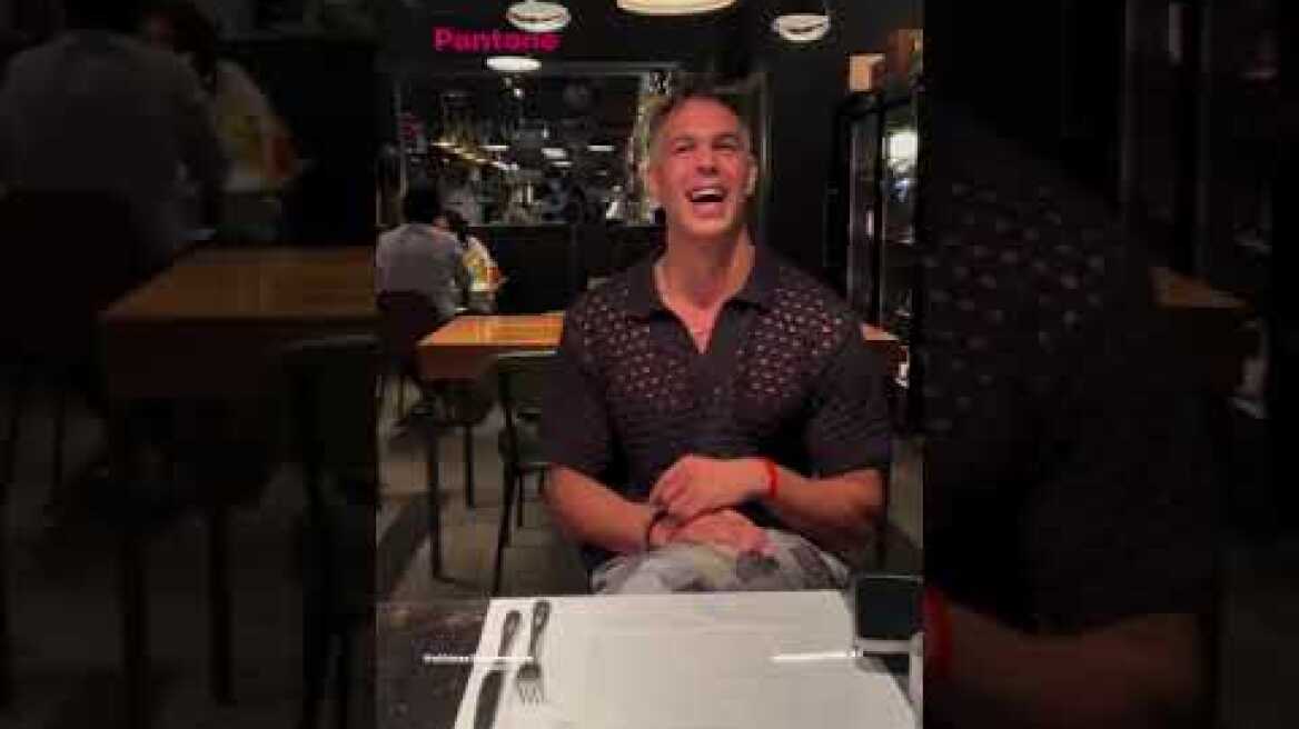 Η Αθηνά Οικονομάκου σε έξοδο με τον Μπρούνο Τσερέλα