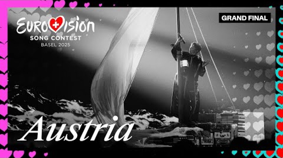 JJ – Wasted Love (LIVE) | Austria 🇦🇹 | Grand Final | Eurovision 2025