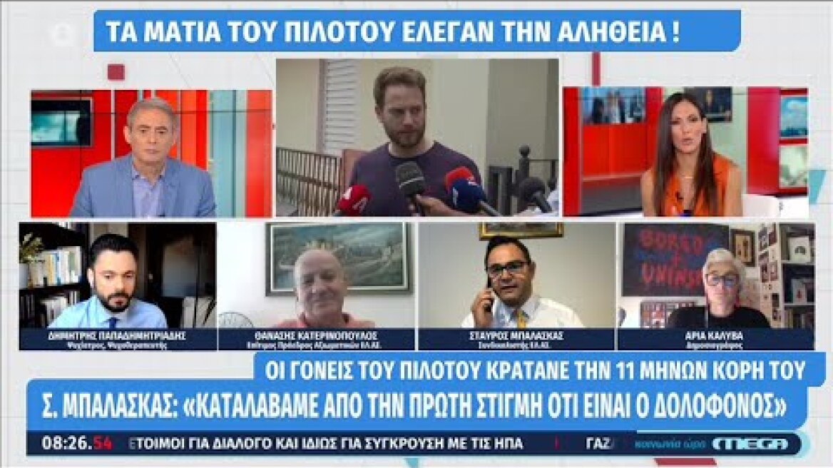 «Η γλώσσα του σώματος από την πρώτη στιγμή δεν έδενε με αυτά που έλεγε» Κατερινόπουλος κ.ά. στο MEGA