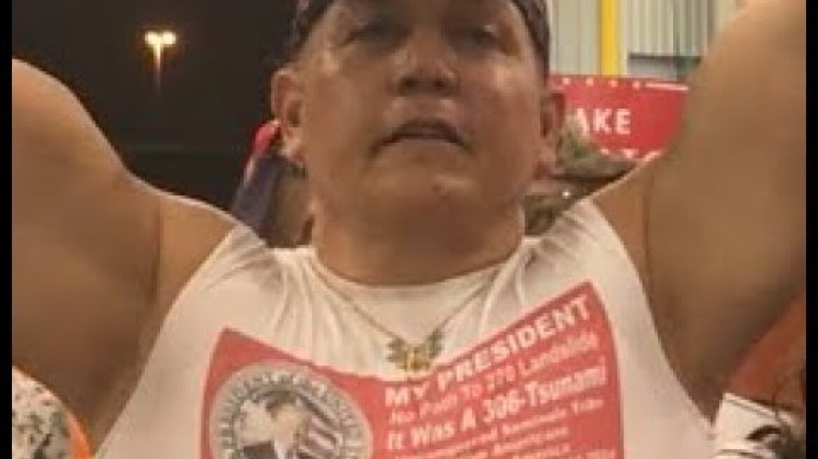 RAW/UNEDITED: "Fahrenheit 11/9" outtake of Cesar Sayoc at 'Trump 2020' Rally in February 2017