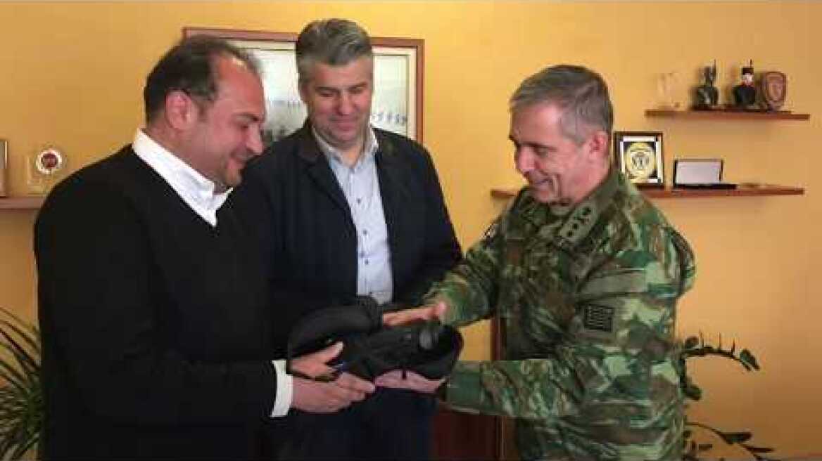 Το ΕΕΘ παρέδωσε τις θερμικές κάμερες στο Στρατό