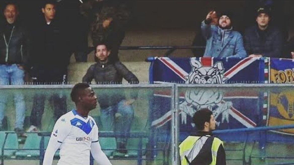 ||Subscribe ||Mario Balotelli Racism Attack by Verona Fans ||Mario Balotelli's Goal at Verona