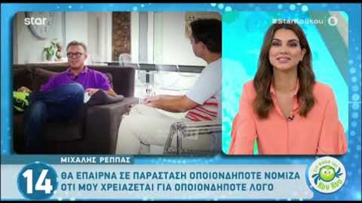 Ο Μιχάλης Ρέππας μιλάει στη Φωλιά των Κου Κου