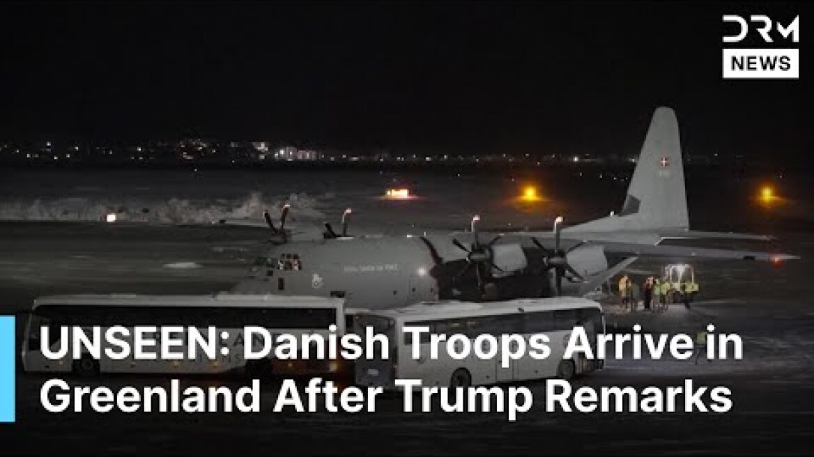 UNSEEN VIDEO: Danish Air Force Plane Lands in Greenland as Denmark Boosts Military Arctic Presence