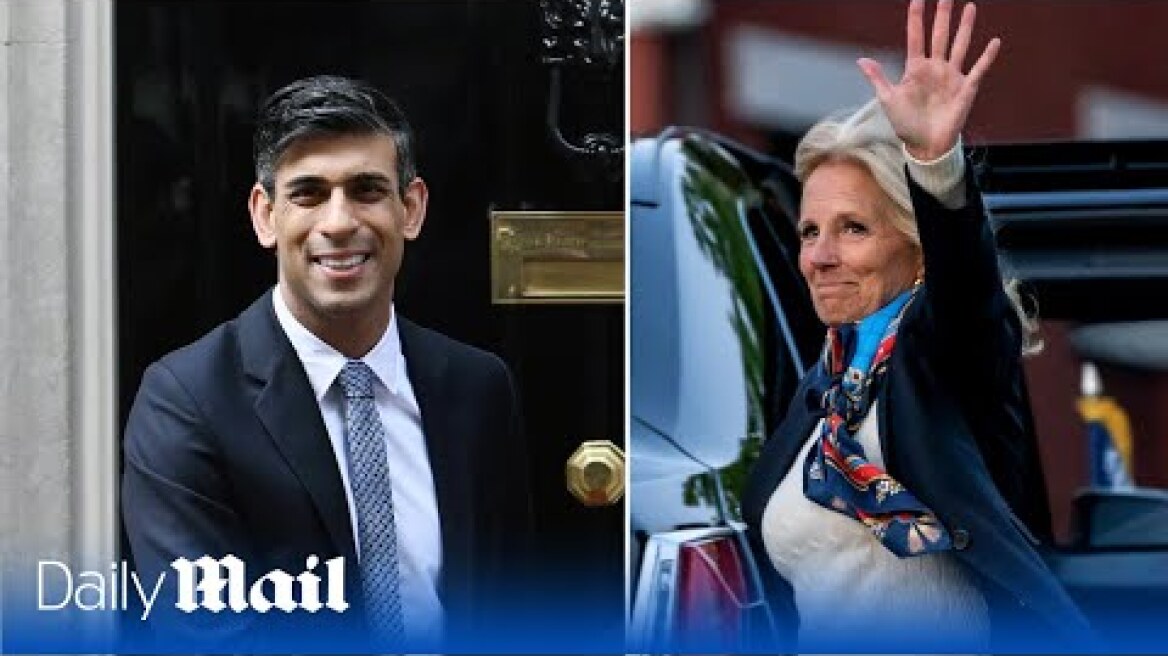 LIVE: US First Lady Jill Biden visits Rishi Sunak at Downing Street ahead of King Charles coronation