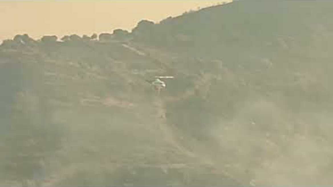 Φωτιά στο Ρέθυμνο: Αισιοδοξία για την κατάσβεση (2)