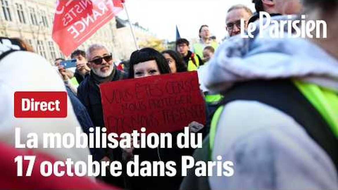 Manifestation à Paris : suivez la mobilisation en direct