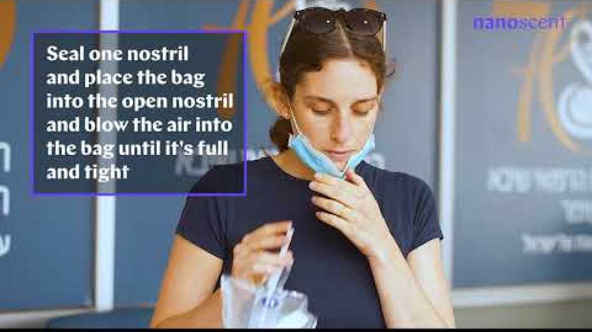 How to use the NanoScent Covid-19 Test kit