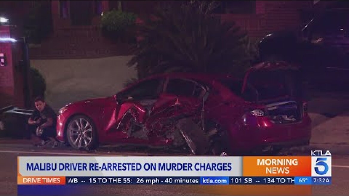 Murder charges filed against driver of vehicle that hit, killed 4 women in Malibu