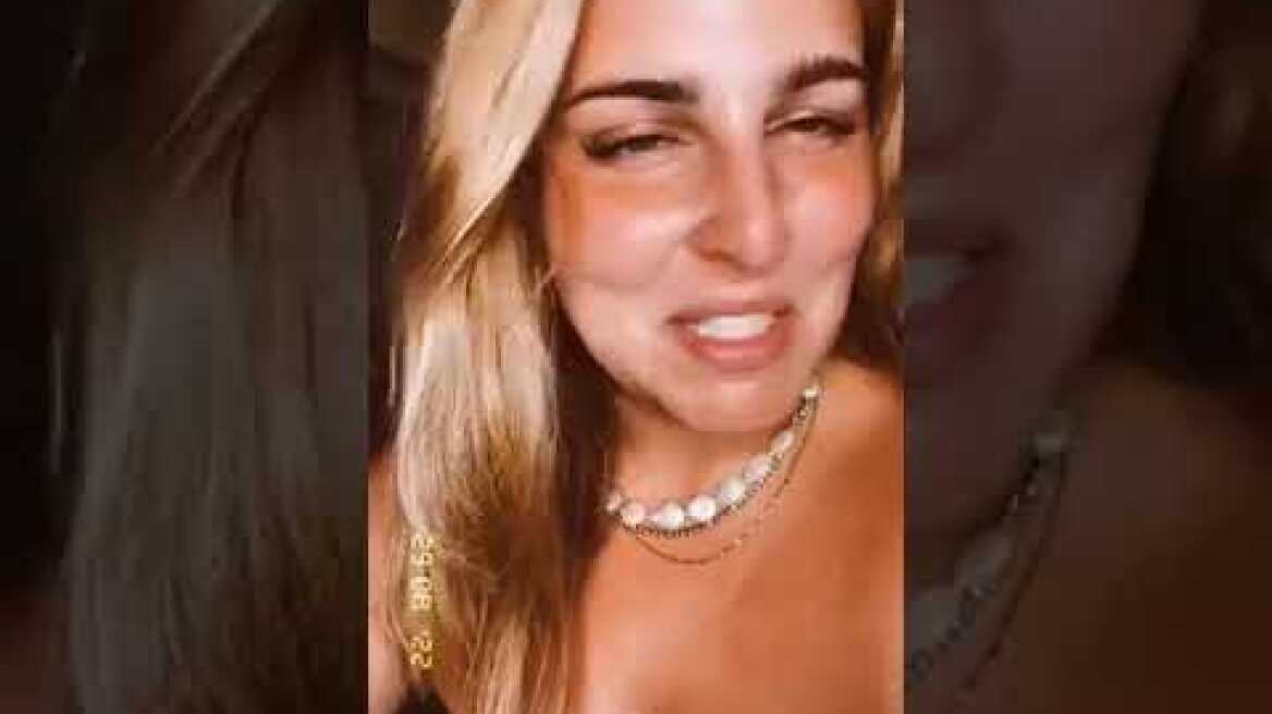 H Εβελίνα Νικόλιζα που νοσεί από κορονοϊό