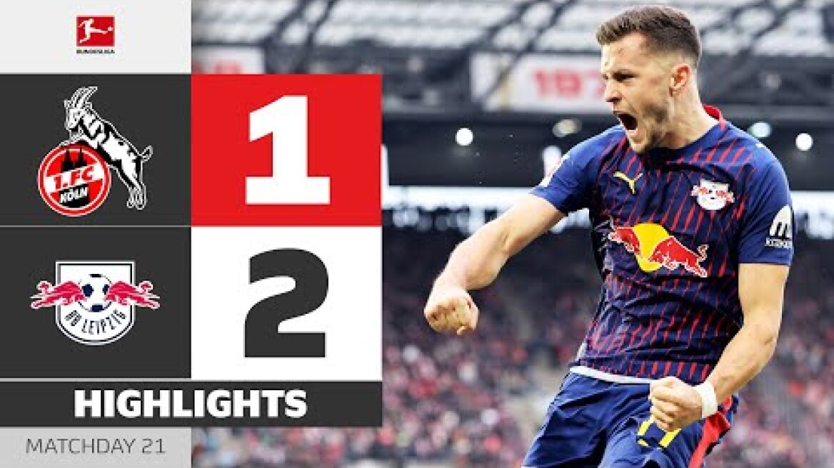 Baumgartner Double And VAR Heartbreak For Cologne | 1. FC KÖLN - RB LEIPZIG | MD 21 – Bundesliga