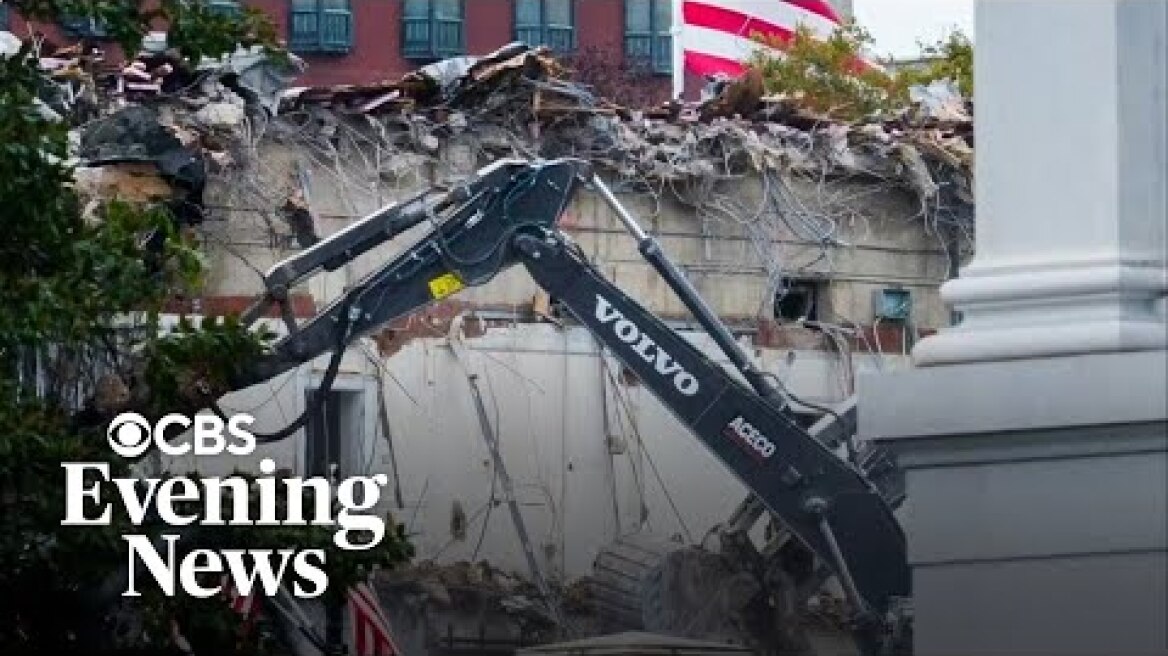 Trump administration plans to demolish White House's entire East Wing