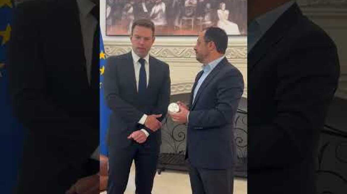 Συνάντηση Κασσελάκη - Χριστοδουλίδη