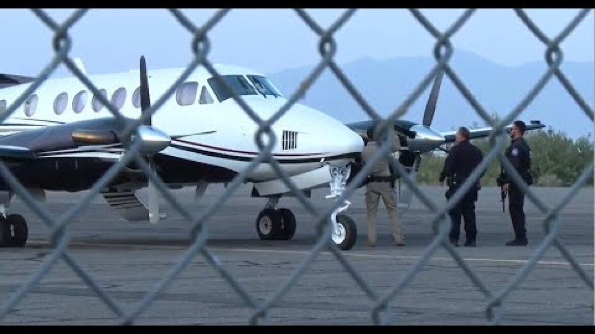 LIVE: the scene where Mexican drug lords Ismael 'El Mayo' Zambada and 'El Chapo's' son were arrested