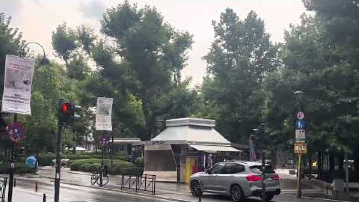 Βροχή κ αέρας στη Λάρισα