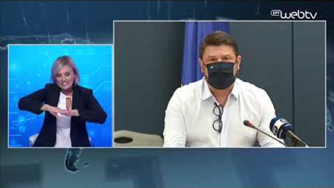 Ενημέρωση για τον κορωνοϊό Χαρδαλιάς - Μαγιορκίνης