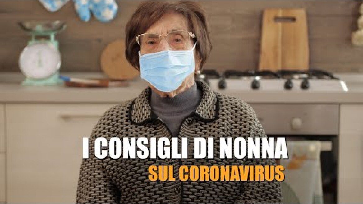 I CONSIGLI di NONNA sul CORONAVIRUS