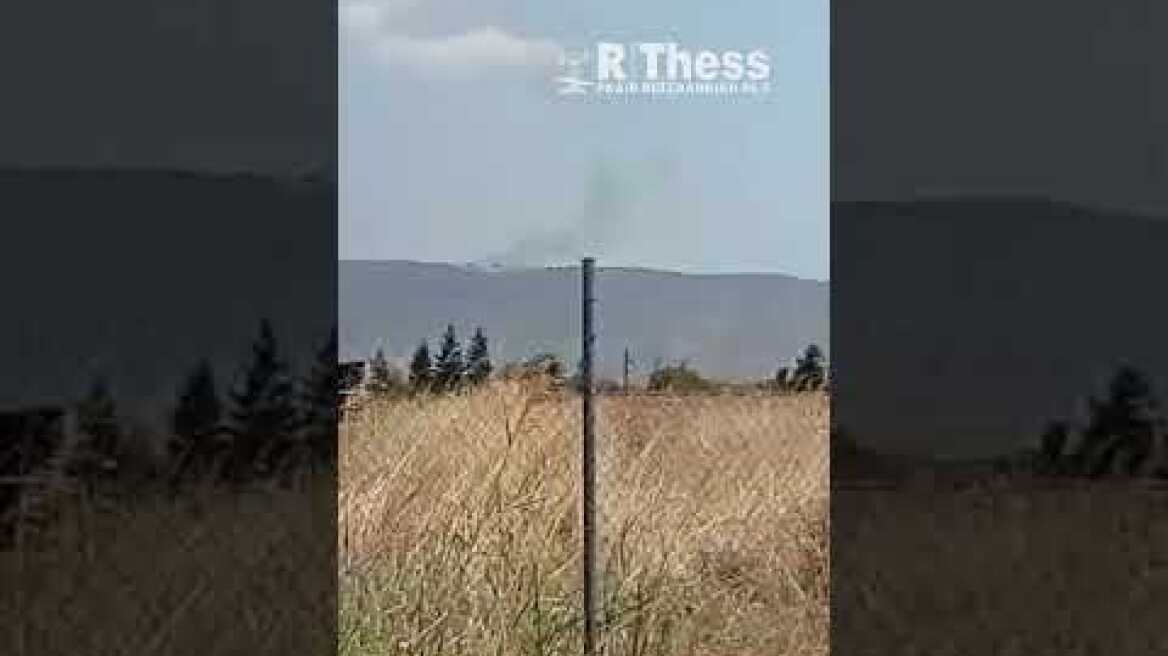 Φωτιά στον Δήμο Θέρμης στη Θεσσαλονίκη