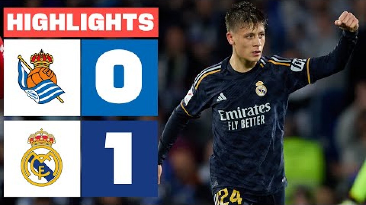 REAL SOCIEDAD 0 - 1 REAL MADRID | RESUMEN LALIGA EA SPORTS