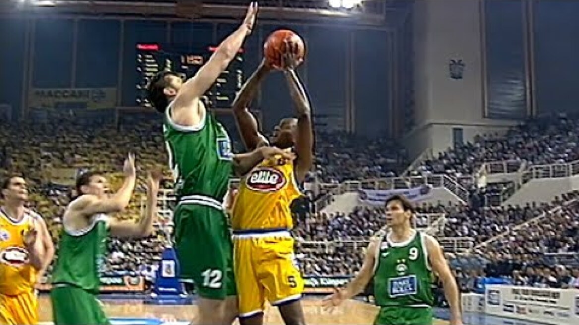 🏀 Μακάμπι - Παναθηναϊκός: 67-73 (Highlights) | Ο 2ος Ευρωπαϊκός Τίτλος | Θεσσαλονίκη, 2000 (HQ)