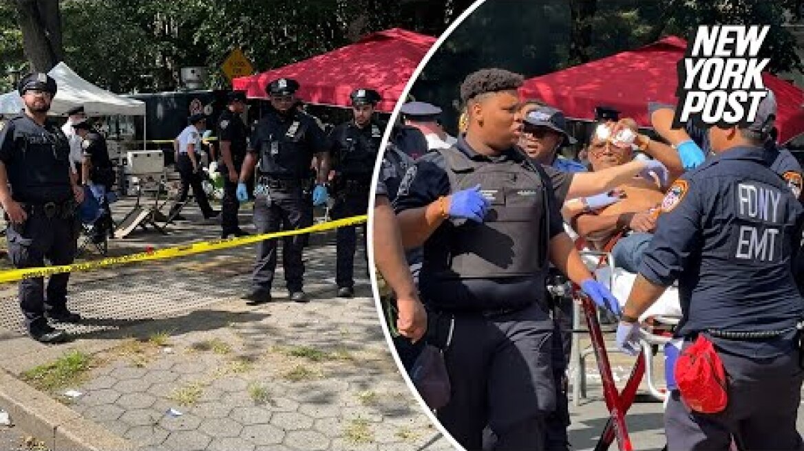 At least 6 struck in mass shooting along popular West Indian Day Festival parade route in NYC