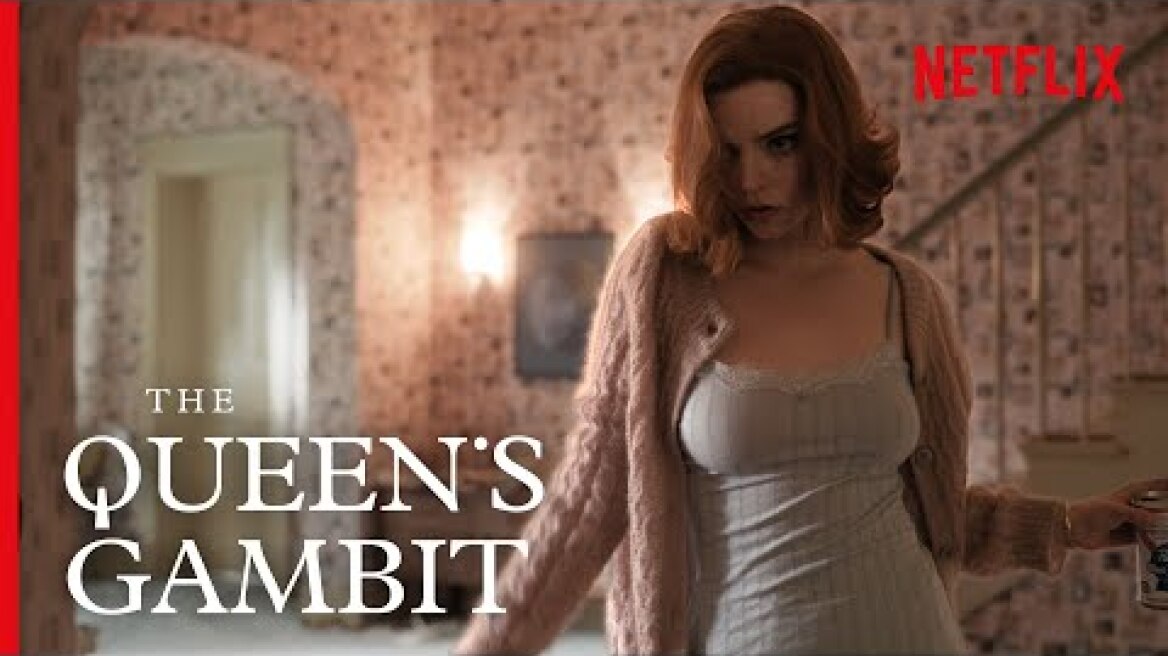 Beth's Downward Spiral - The Queen's Gambit - Full Scene | Netflix