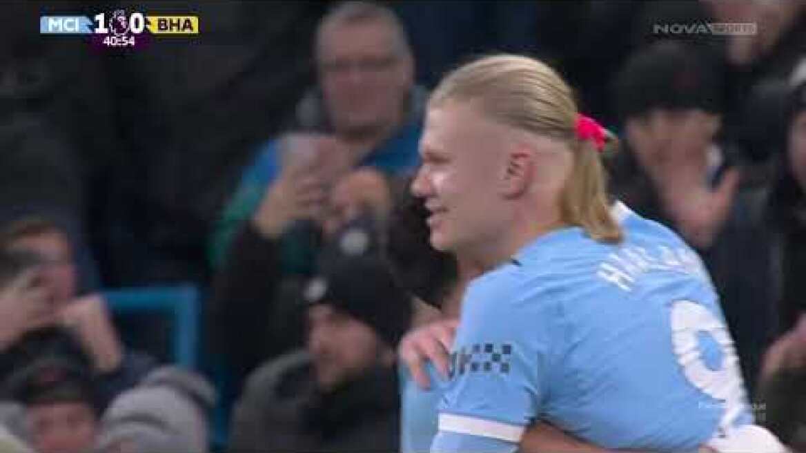 Μάντσεστερ Σίτι-Μπράιτον: 1-1 (MD 21, 07/01/2026)