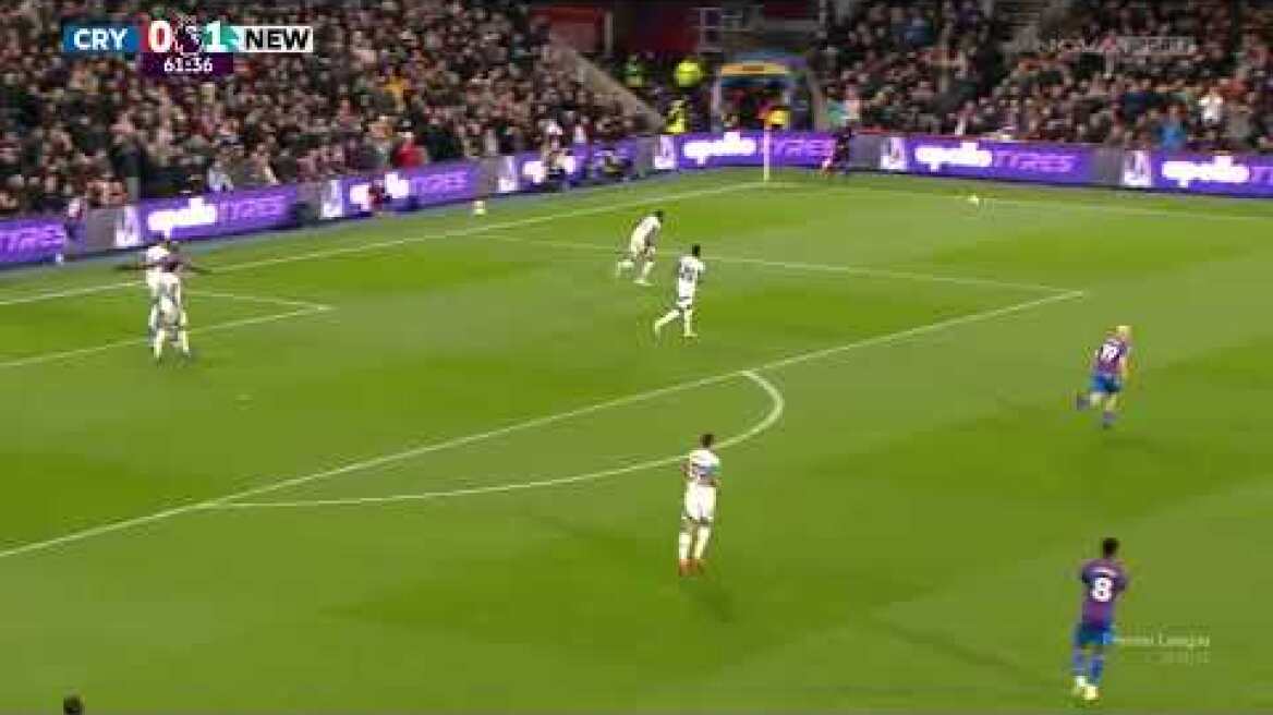 Κρίσταλ Πάλας – Νιουκάστλ: 1-1 (MD 13, 30/11/2024)