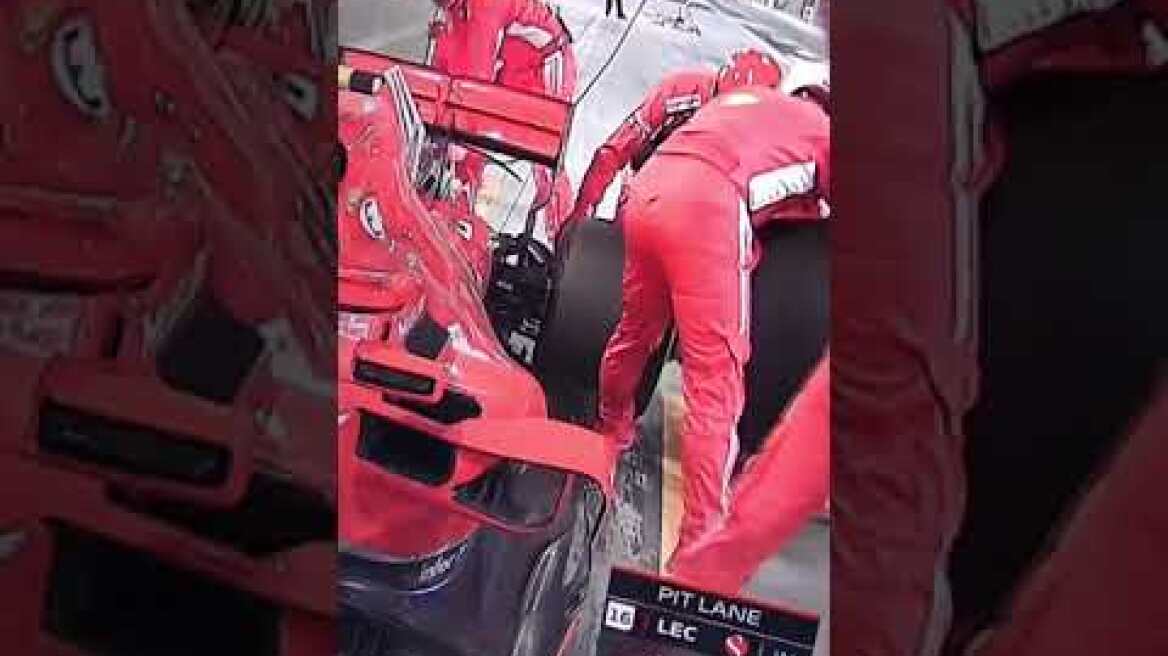 F1 Ferrari Mechanic Seriously Hurt - Bahrain GP Race 2018 - Kimi Raikkonen Unsafe Release - Formula1