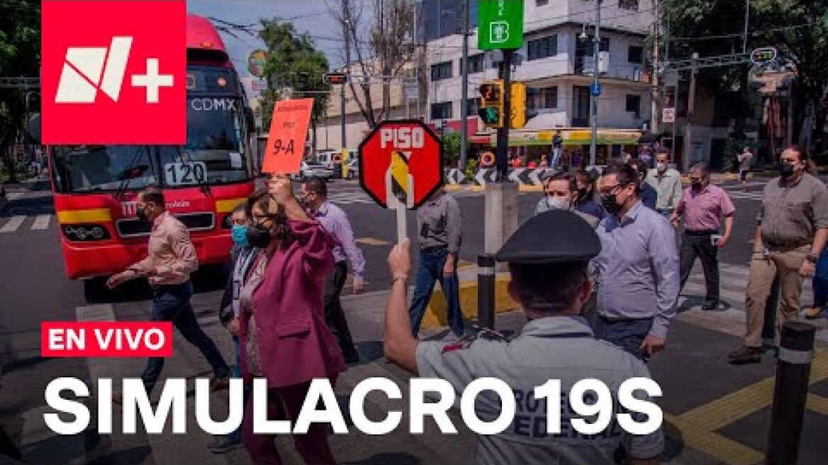 En vivo: Se registra sismo en CDMX 19 de septiembre de 2022