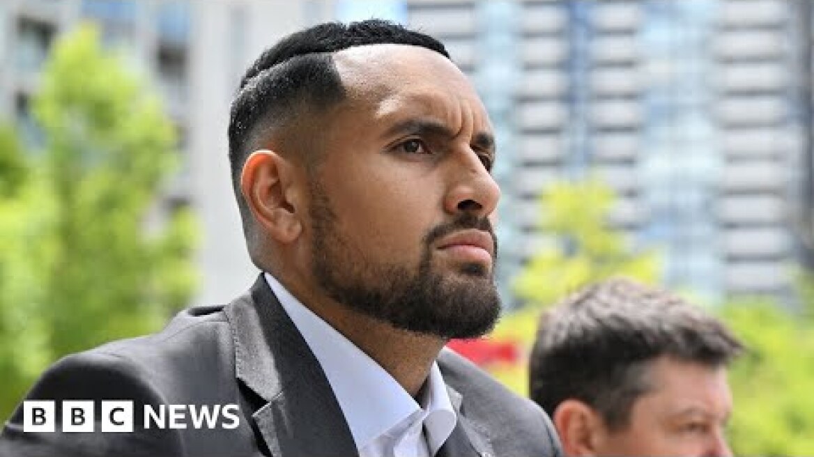 Nick Kyrgios admits assaulting ex-girlfriend but avoids conviction - BBC News