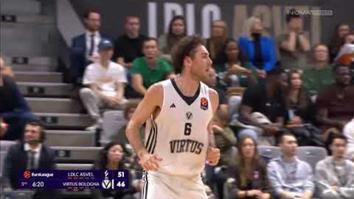 Βιλερμπάν - Βίρτους Μπολόνια: 83-90 (ΜD 5, 17/10/25)