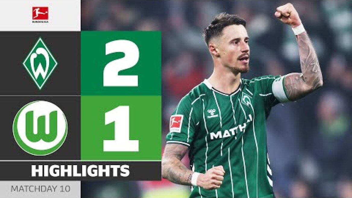 Added Time Insanity! | WERDER BREMEN - VFL WOLFSBURG | Highlights | Matchday 10 – Bundesliga 2025/26
