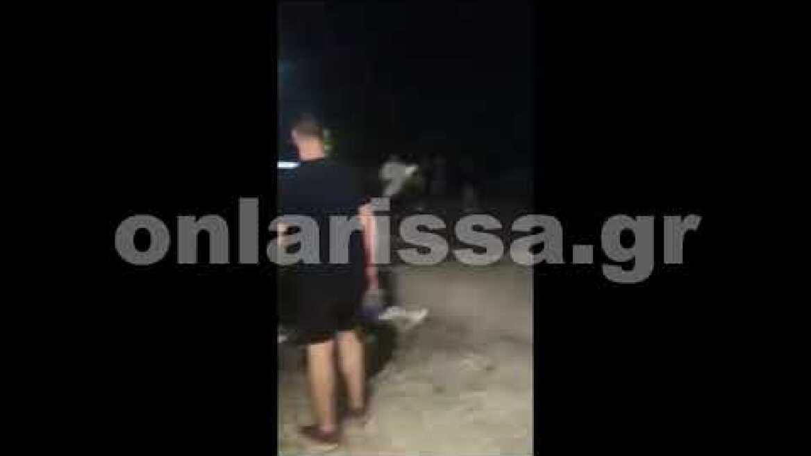 Βίντεο ντοκουμέντο από επίθεση σε αστυνομικούς στη Λάρισα